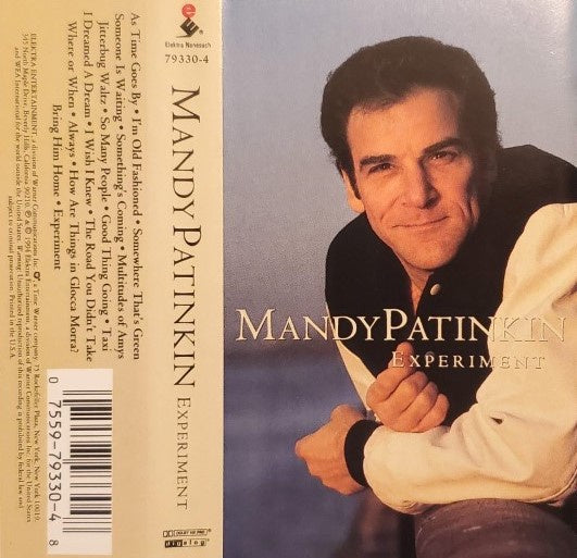 Mandy Patinkin – Experiment - Used Cassette Elektra 1994 USA - Jazz/ Easy Listening - Shuga Records