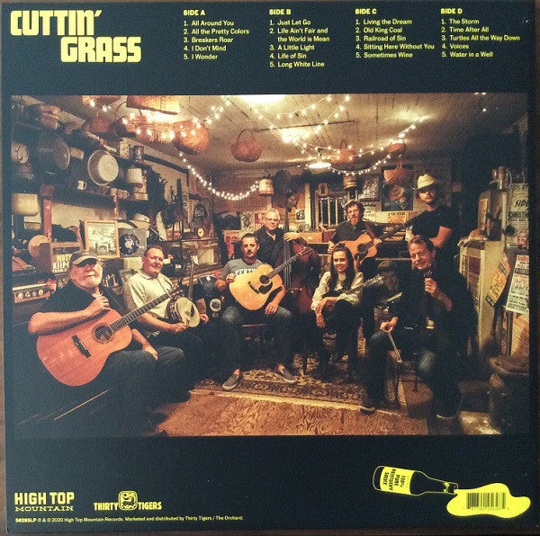 Sturgill Simpson ‎– Cuttin' Grass Vol. 1 (The Butcher Shoppe Sessions) - New 2 LP Record 2020 High Top Mountain Indie Exclusive Green & Yellow Vinyl - Country / Bluegrass - Shuga Records