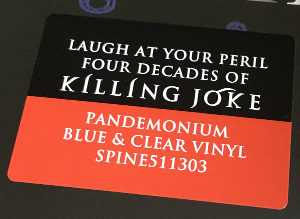Killing Joke ‎– Pandemonium (1994) - New 2 LP Record 2021 Spinefarm Europe Import Blue & Clear Vinyl - Heavy Metal / Industrial