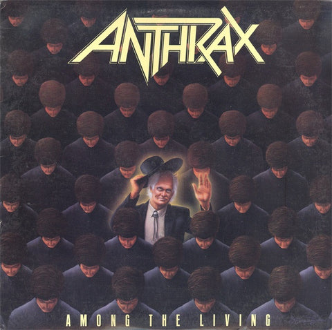 Anthrax – Among The Living - Mint- LP Record 1987 Island Megaforce USA Original Vinyl - Thrash / Heavy Metal
