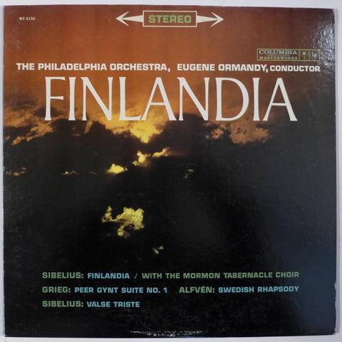 Eugene Ormandy The Philadelphia Orchestra – Finlandia (1960) - New LP Record 1960s Columbia Masterworks USA Vinyl - Classical