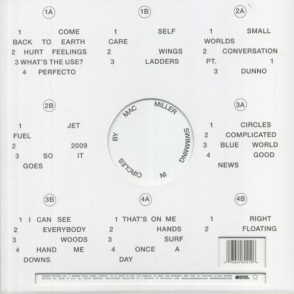 flåde Bliv såret klatre Mac Miller ‎– Swimming In Circles - New 4 LP Record Box Set 2020 Warne–  Shuga Records
