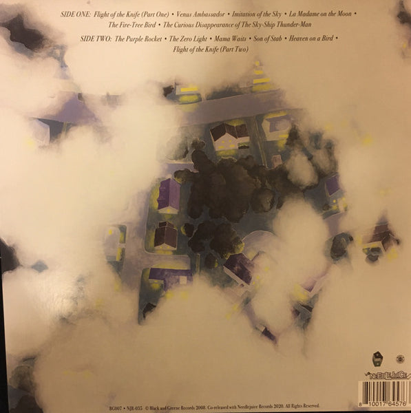 Bryan Scary & The Shredding Tears ‎– Flight Of The Knife - New LP Record 2020 Black And Greene/Needlejuice USA Cloudy Blue 180 gram Vinyl & Download - Prog Rock / Power Pop - Shuga Records