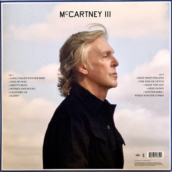 Paul McCartney - McCartney III - New LP Record 2020 Capitol MPL Black Vinyl - Pop Rock - Shuga Records