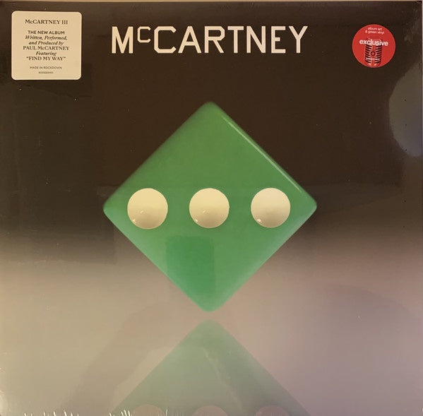 Paul McCartney - McCartney III - New LP Record 2020 Capitol Third Man Target Exclusive USA Green Vinyl - Pop Rock - Shuga Records