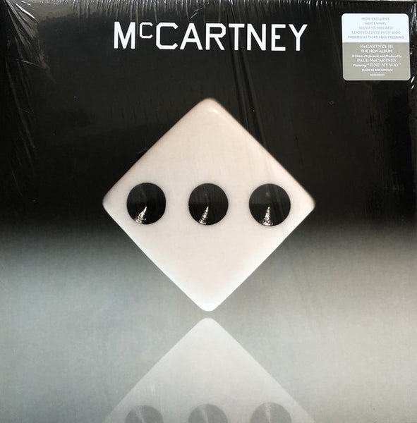 Paul McCartney – McCartney III - New LP Record 2020 Capitol Third Man Indie Exclusive USA White Vinyl & Numbered - Pop Rock - Shuga Records
