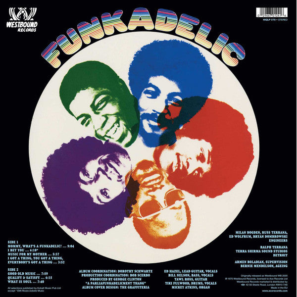 Funkadelic - Funkadelic (1970) - New LP Record 2020 Westbound Europe Import 180 gram Orange Vinyl - Funk / Psychedelic - Shuga Records
