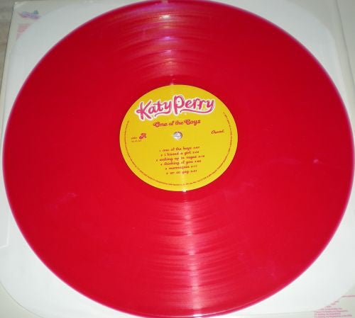 Katy Perry ‎– One Of The Boys (2008) - Mint- 2 LP Record 2023 Capitol Red & Yellow Vinyl - Pop Rock / Synth-pop - Shuga Records