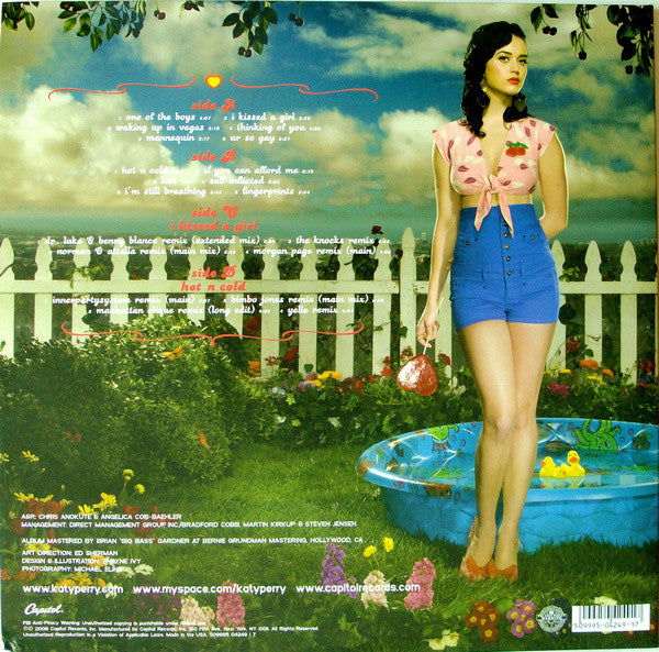 Katy Perry ‎– One Of The Boys (2008) - Mint- 2 LP Record 2023 Capitol Red & Yellow Vinyl - Pop Rock / Synth-pop - Shuga Records