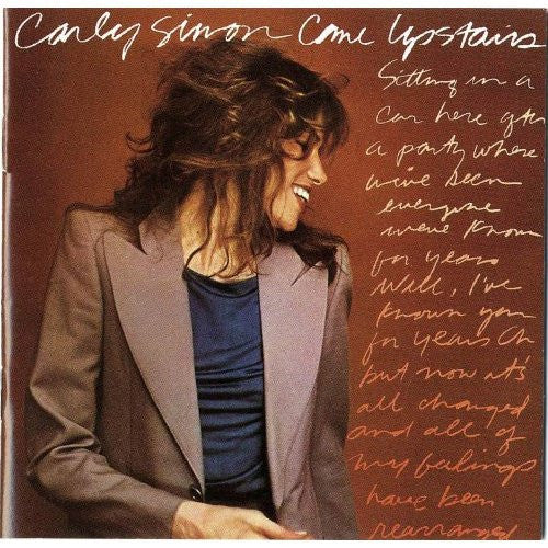 Carly Simon ‎– Come Upstairs - New Vinyl 1980 (Original Press) Stereo USA - Rock/Pop