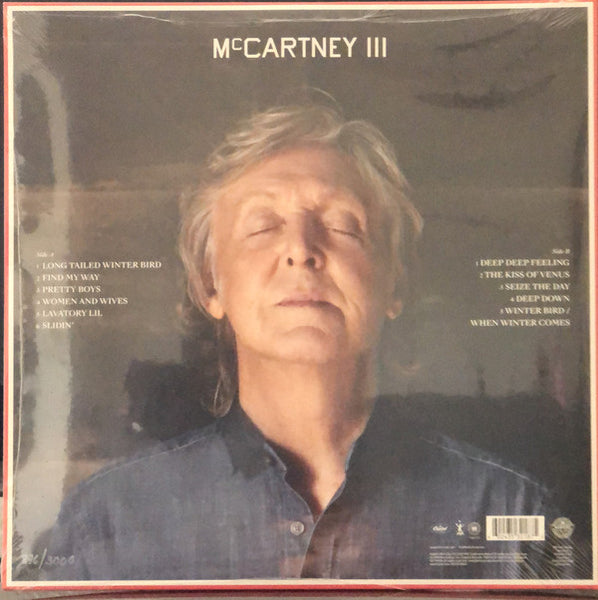 Paul McCartney – McCartney III - New LP Record 2020 Capitol Third Man USA Red Vinyl & Numbered - Pop Rock - Shuga Records