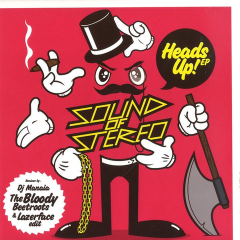 Sound Of Stereo – Heads Up! EP - New 12" Single Record 2009 Lektroluv Belgium Vinyl - House / Electro / Ghetto