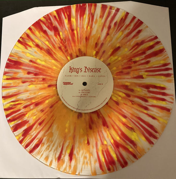 Nas ‎– King's Disease - New 2 LP Record 2020 Mass Appeal/Turntable Lab Exclusive USA Multicolour Splatter Vinyl - Hip Hop - Shuga Records