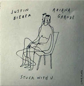 Ariana Grande, Justin Bieber Stuck With U Autographed