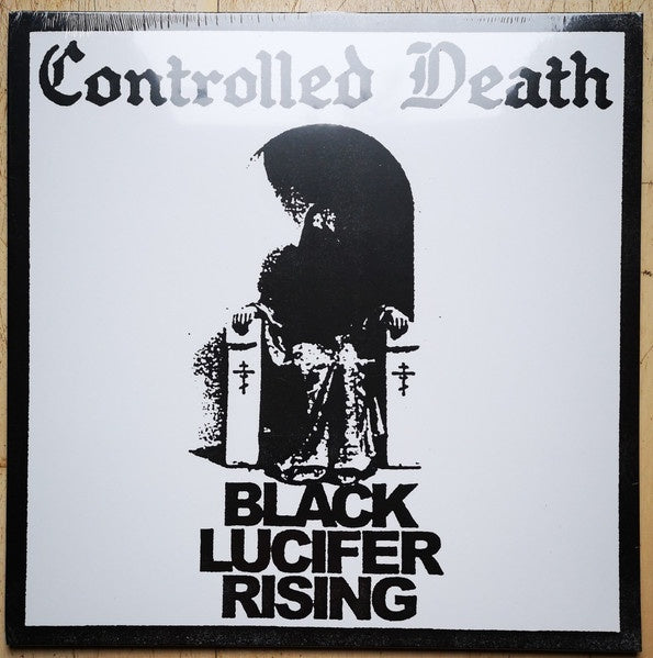 Controlled Death – Black Lucifer Rising - Mint- LP Record 2020 USA Vinyl - Electronic / Industrial / Noise