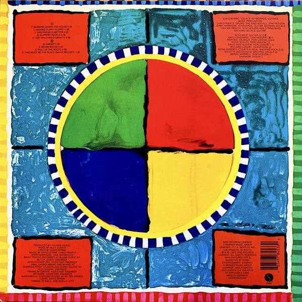 Talking Heads ‎– Speaking In Tongues (1983) - VG+ LP Record 2021 Sire/Rhino Europe Import 180 gram Blue Vinyl - New Wave - Shuga Records
