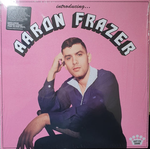 Aaron Frazer – Introducing...Aaron Frazer ‎– Introducing..... - Mint- LP Record 2021 Dead Oceans Translucent Pink Glass & Download - Soul / RnB