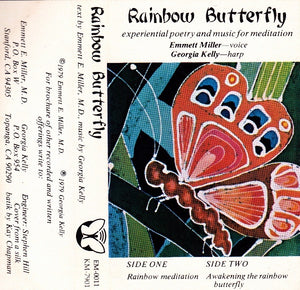 Emmett Miller, Georgia Kelly – Rainbow Butterfly - Used Cassette 1979 Heru Tape - Ambient / New Age / Poetry