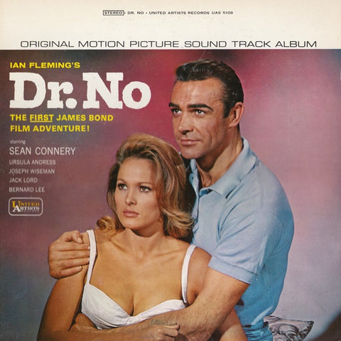 Monty Norman ‎– Dr. No (Original Motion Picture Album) - VG LP Record 1963 United Artists USA Stereo Original Vinyl - Soundtrack / James Bond 007