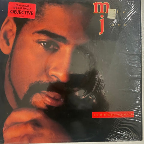 Miles Jaye – Irresistible - VG LP Record 1987 Island USA Vinyl - Soul / RnB / New Jack Swing