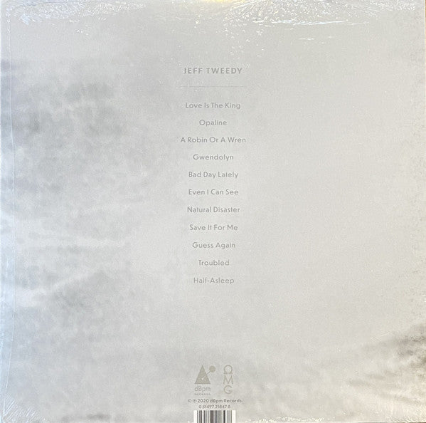 Jeff Tweedy ‎– Love Is The King - New LP Record 2021 dBpm USA Clear Indie Exclusive Vinyl - Indie Rock / Folk Rock - Shuga Records