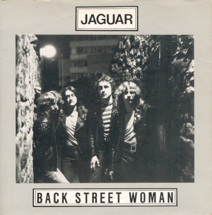 Jaguar – Back Street Woman - Mint- 7" Single Record 1981 Heavy Metal Records UK Vinyl - Hard Rock / Heavy Metal - Shuga Records