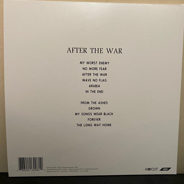Mono Inc. ‎– After The War - New LP Record 2020 NoCut Europe Import White marbled Vinyl - Goth Rock - Shuga Records