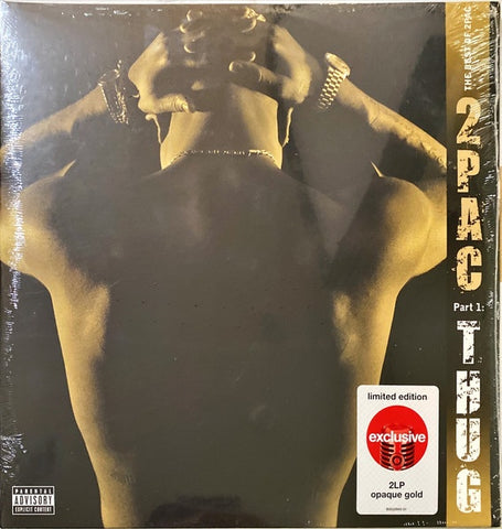 2Pac – The Best Of 2Pac - Part 1: Thug (2007) - New 2 LP Record 2021 Death Row Target Exclusive Gold Vinyl - Hip Hop