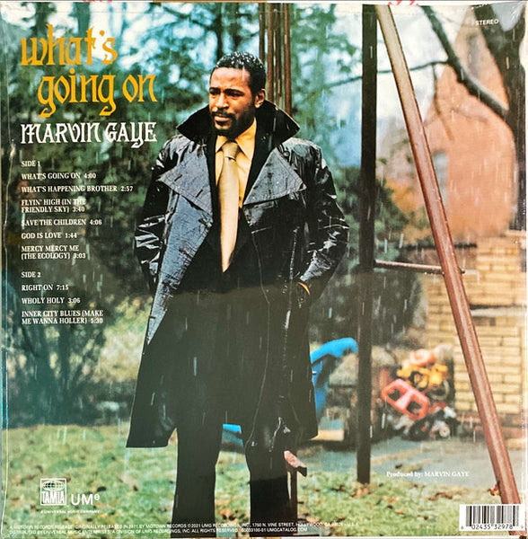 Marvin Gaye ‎– What's Going On (1971) - Mint- LP Record 2021 Tamla Target Exclusive Translucent Green Vinyl & Poster - Soul / Funk - Shuga Records