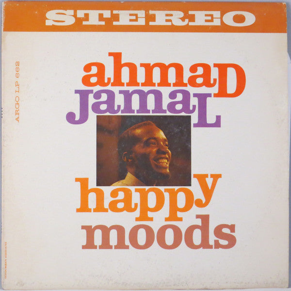 Ahmad Jamal - Happy Moods VG+ - 1960 Argo Stereo USA - Jazz / Post Bop