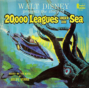 20,000 Leagues Under The Sea - VG+ USA 1960's (Wallace Wood) - Soundtrack/Story