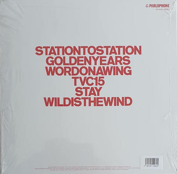 David Bowie ‎– Station To Station (1976) - New LP Record 2021 Parlophone Europe Red Vinyl - Classic Rock - Shuga Records