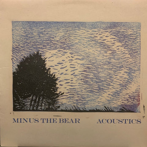 Minus The Bear – Acoustics - Mint- EP Record 2008 Suicide Squeeze Tigre Blanco Blue And Cream Vinyl - Rock / Acoustic