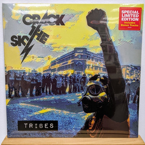 Crack The Sky – Tribes - New 2 LP Record 2021 Carry On Music Clear Vinyl - Prog Rock