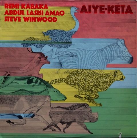 Remi Kabaka, Abdul Lasisi Amao & Steve Winwood – Aiye-Keta - Mint- LP Record 1976 Antilles USA Vinyl - Jazz / African / Funk