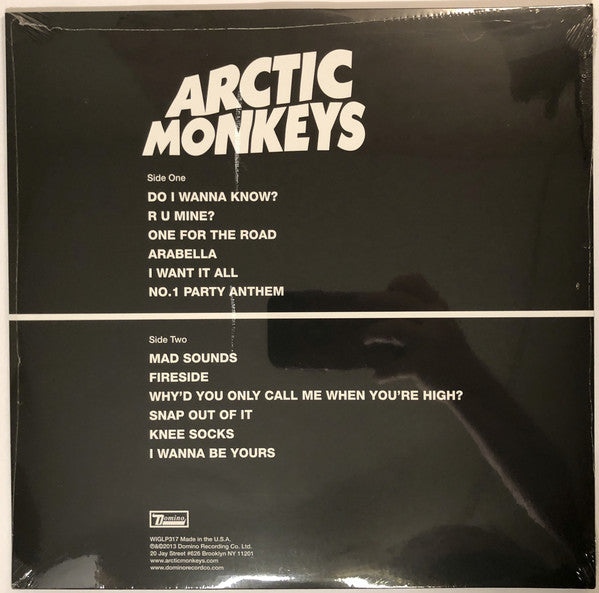 Arctic Monkeys ‎– AM (2013) - New LP Record 2020 Domino Vinyl & Download - Indie Rock / Alternative Rock