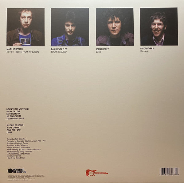 Dire Straits - Dire Straits (1978) - New LP Record 2021 Warner USA 180 gram Vinyl - Classic Rock - Shuga Records