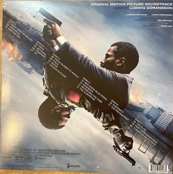 Ludwig Göransson ‎– Tenet (Original Motion Picture) - New 3 LP Record 2021 WaterTower Music USA Vinyl - Soundtrack - Shuga Records