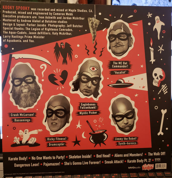The Aquabats! ‎– Kooky Spooky In Stereo (2020) - New LP Record 2021 Gloopy Blue Vinyl - Alternative Rock / New Wave - Shuga Records
