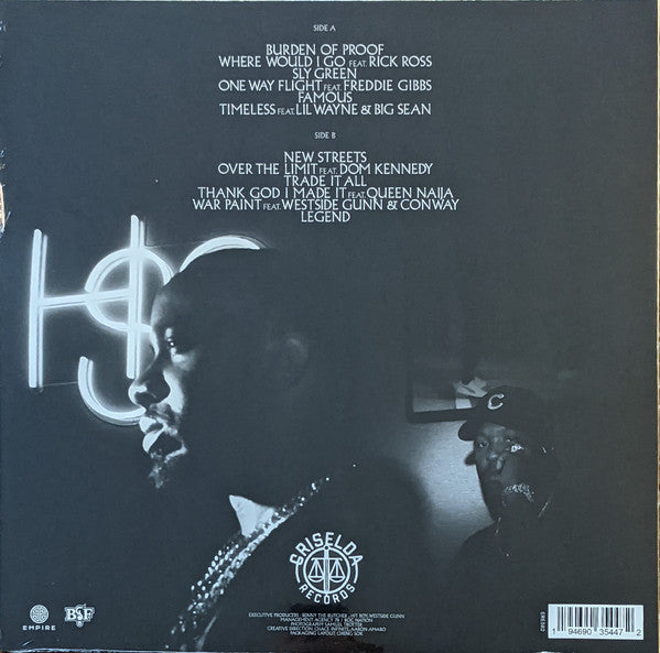 Benny The Butcher - Burden Of Proof - New LP Record 2021 Griselda USA Vinyl - Hip Hop - Shuga Records