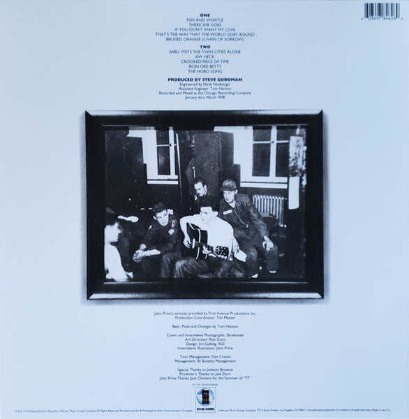 John Prine ‎– Bruised Orange (1978) New LP Record 2021 Asylum Europe Import 180 gram Vinyl - Folk / Country - Shuga Records