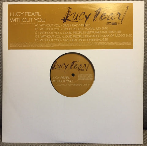 Lucy Pearl – Without You - VG+ 2 EP Record 2001 UK Virgin UK Vinyl - House