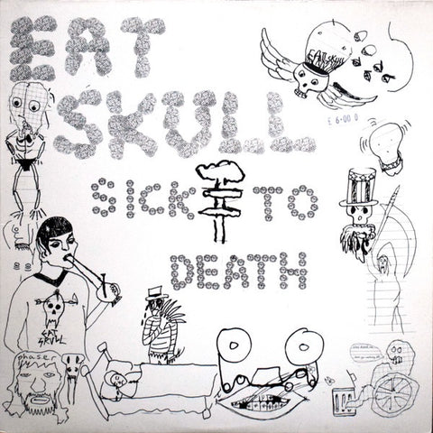 Eat Skull – Sick To Death - New LP Record 2008 Siltbreeze USA Vinyl - Rock / Lo-Fi / Noise