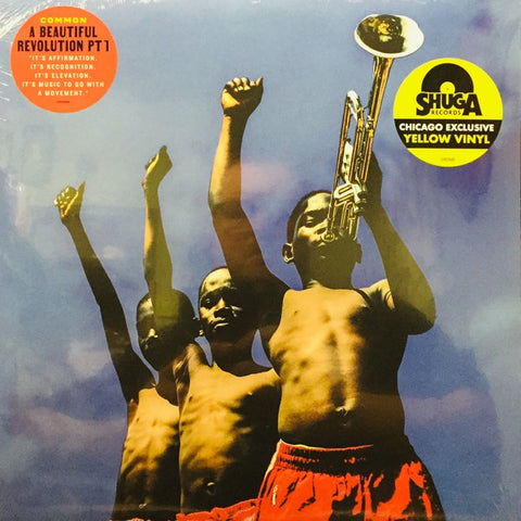 Common – A Beautiful Revolution (Pt 1) - Mint- LP Record 2020 Loma Vista Shuga Records Chicago Exclusive PROMO Yellow Vinyl & Numbered (1 of 7 made)- Hip Hop