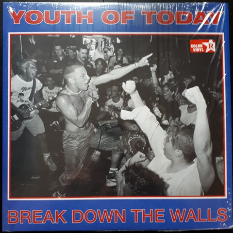 Youth Of Today – Break Down The Walls (1986) - New LP Record 2020 Revelation USA Blue Opaque Vinyl - Hardcore / Punk