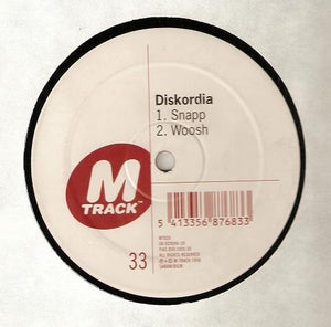 Diskordia – Snapp - New 12" Single Record 1998 M-Track Netherlands Vinyl - Techno