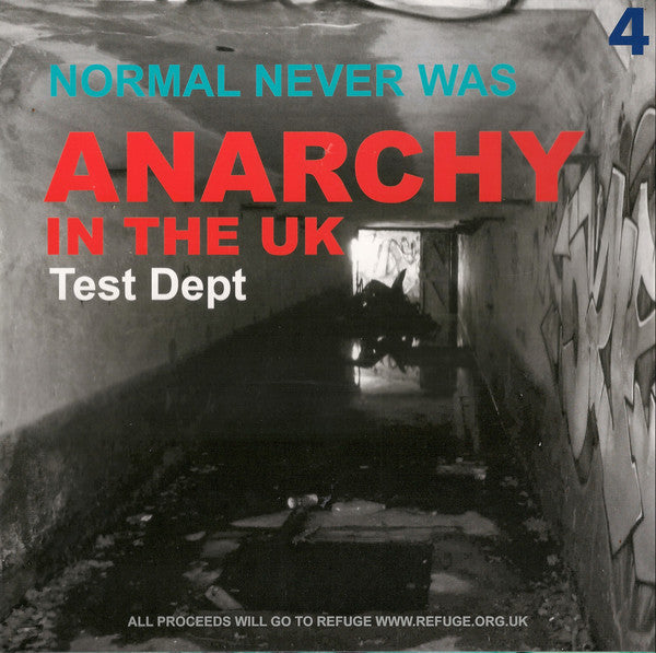 Crass ‎– Normal Never Was IV - New EP Record Crass UK Import Blue Vinyl - Punk / Rock - Shuga Records