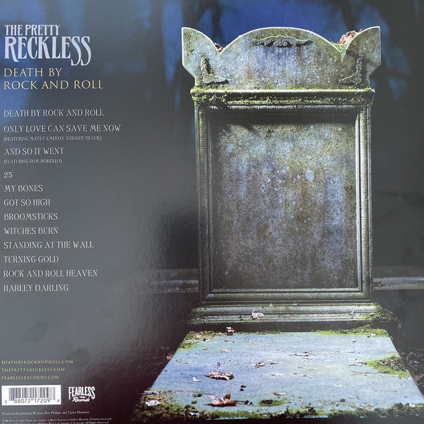 The Pretty Reckless ‎– Death By Rock And Roll - New 2 LP Record 2021 Fearless USA Silver Vinyl - Alternative Rock - Shuga Records