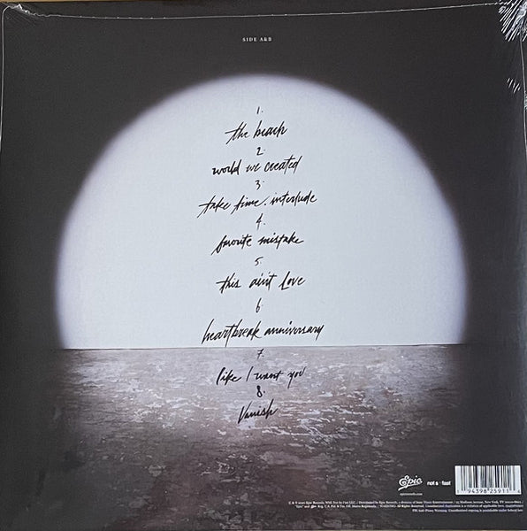 Giveon ‎– Take Time - New EP Record 2020 Epic USA Metallic Silver Vinyl - Soul / Contemporary R&B - Shuga Records