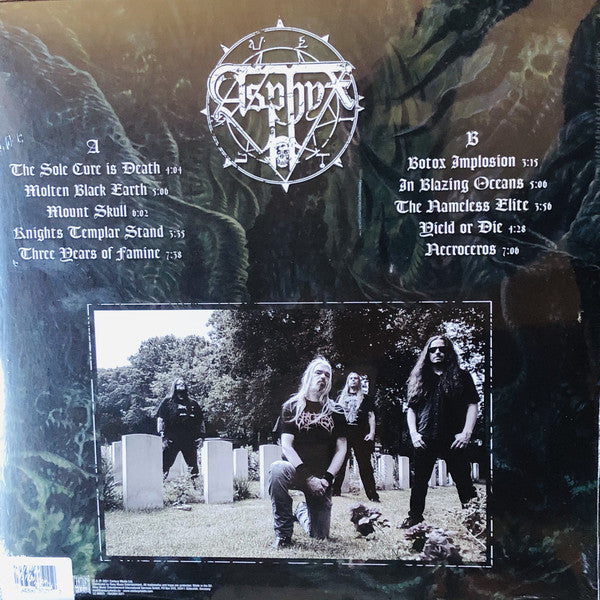 Asphyx ‎– Necroceros -New LP Record 2021 Century Media Red Brick